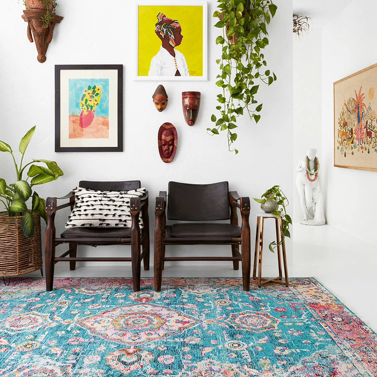 Loloi Rugs All Rugs Silvia Teal & Berry Rug By Justina Blakeney® X Loloi 4 Loloi Rugs All Rugs Silvia Teal & Berry Rug By Justina Blakeney® X Loloi