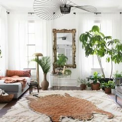 Loloi Rugs Chubby Tangerine Tiger Rug By Justina Blakeney® X Loloi 7 Loloi Rugs Chubby Tangerine Tiger Rug By Justina Blakeney® X Loloi