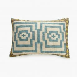 Peking Sky Blue Hypnotic Quilt Set By Jungalow®