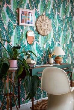 Jungalow Nana Wallpaper In Pink By Justina Blakeney® - Surestrip 11 Jungalow Nana Wallpaper In Pink By Justina Blakeney® - Surestrip