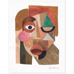 Justina Blakeney® Gifts $100-$250 Face 1 Art Print By Justina Blakeney™