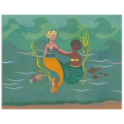 Justina Blakeney® When Sh*t Gets Deep, I Got You Art Print By Justina Blakeney™