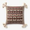 Loloi Rugs All Pillows Rust Tassel Pillow By Justina Blakeney® X Loloi