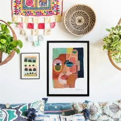 Justina Blakeney® Gifts $100-$250 Face 2 Art Print By Justina Blakeney™