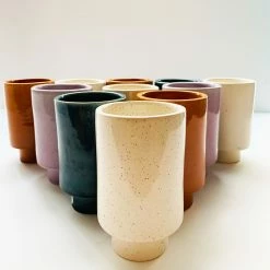Jungalow® Planters Kaya Solid Ceramic Cups By Justina Blakeney™