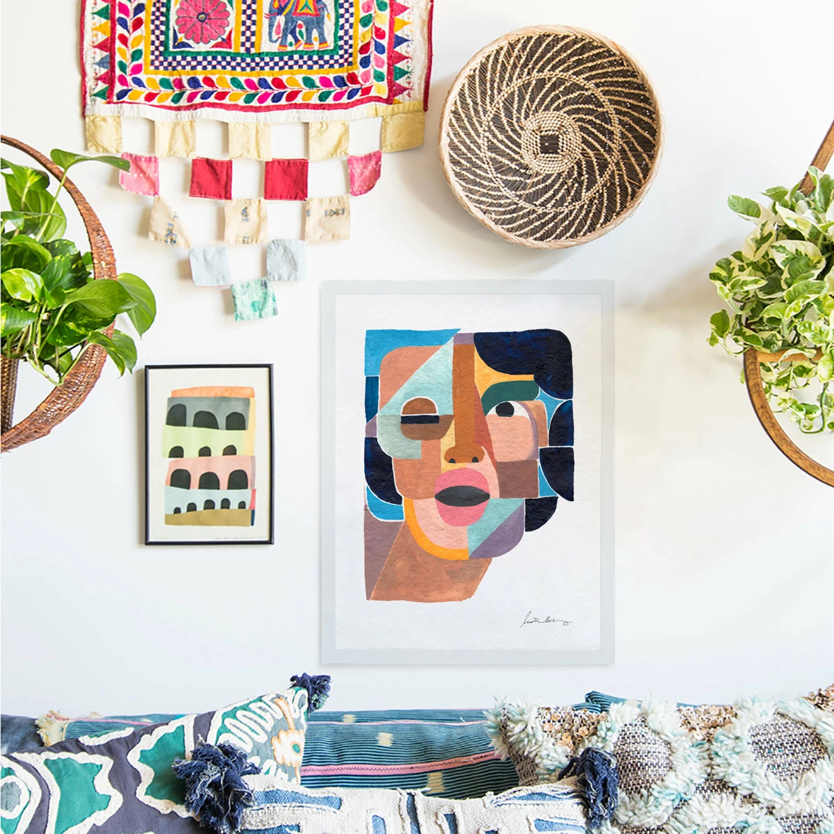 Justina Blakeney® Gifts $100-$250 Face 4 Art Print By Justina Blakeney™ 8 Justina Blakeney® Gifts $100-$250 Face 4 Art Print By Justina Blakeney™