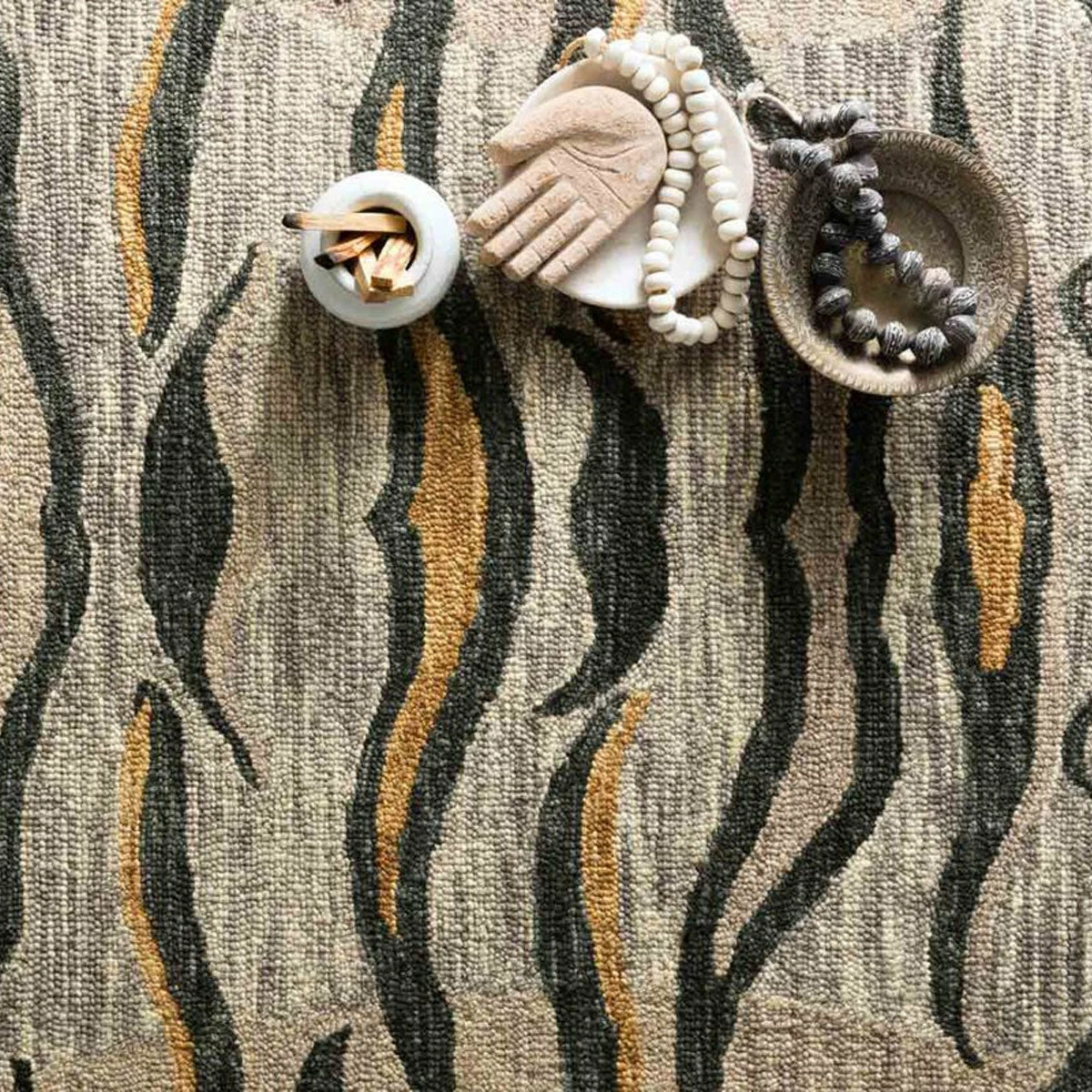 Loloi Rugs New Feroz Silver Tiger Rug By Justina Blakeney® X Loloi 6 Loloi Rugs New Feroz Silver Tiger Rug By Justina Blakeney® X Loloi