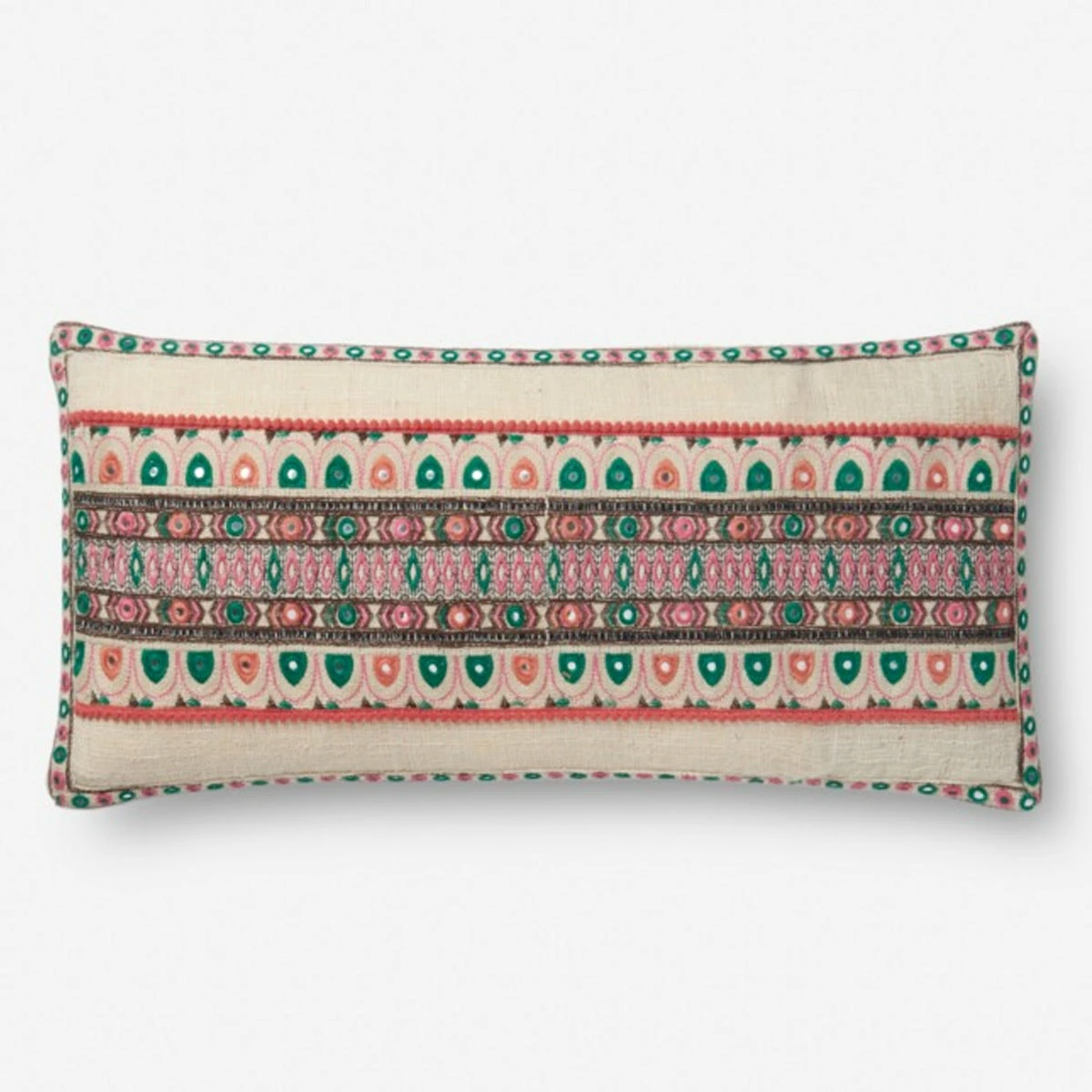 Loloi Rugs All Pillows Optimist Lumbar Pillow By Justina Blakeney® X Loloi 3 Loloi Rugs All Pillows Optimist Lumbar Pillow By Justina Blakeney® X Loloi