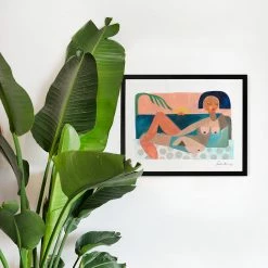 Justina Blakeney® Gifts $100-$250 Nude Beach At Sunset Art Print By Justina Blakeney™ 11 Justina Blakeney® Gifts $100-$250 Nude Beach At Sunset Art Print By Justina Blakeney™