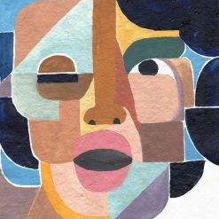 Justina Blakeney® Gifts $100-$250 Face 4 Art Print By Justina Blakeney™