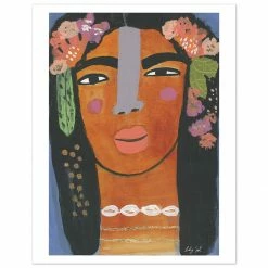 Gifts $100-$250 Island Girl Art Print By Lily Sol