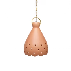 Jungalow® Almada Scalloped Pendant In Blush Justina Blakeney™