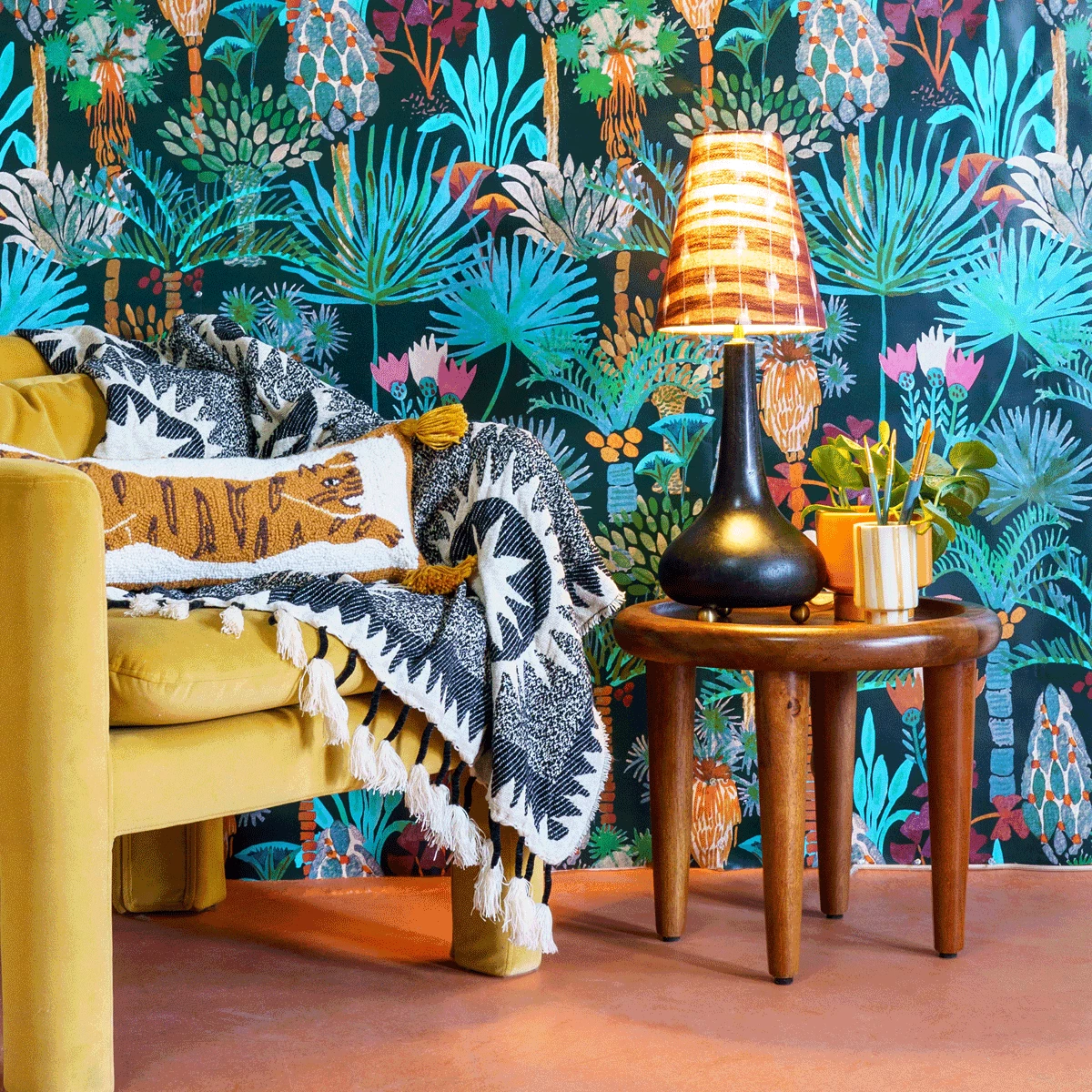 Jungalow® All Lighting Eytan Table Lamp Base In Black By Like A Lion™ 6 Jungalow® All Lighting Eytan Table Lamp Base In Black By Like A Lion™