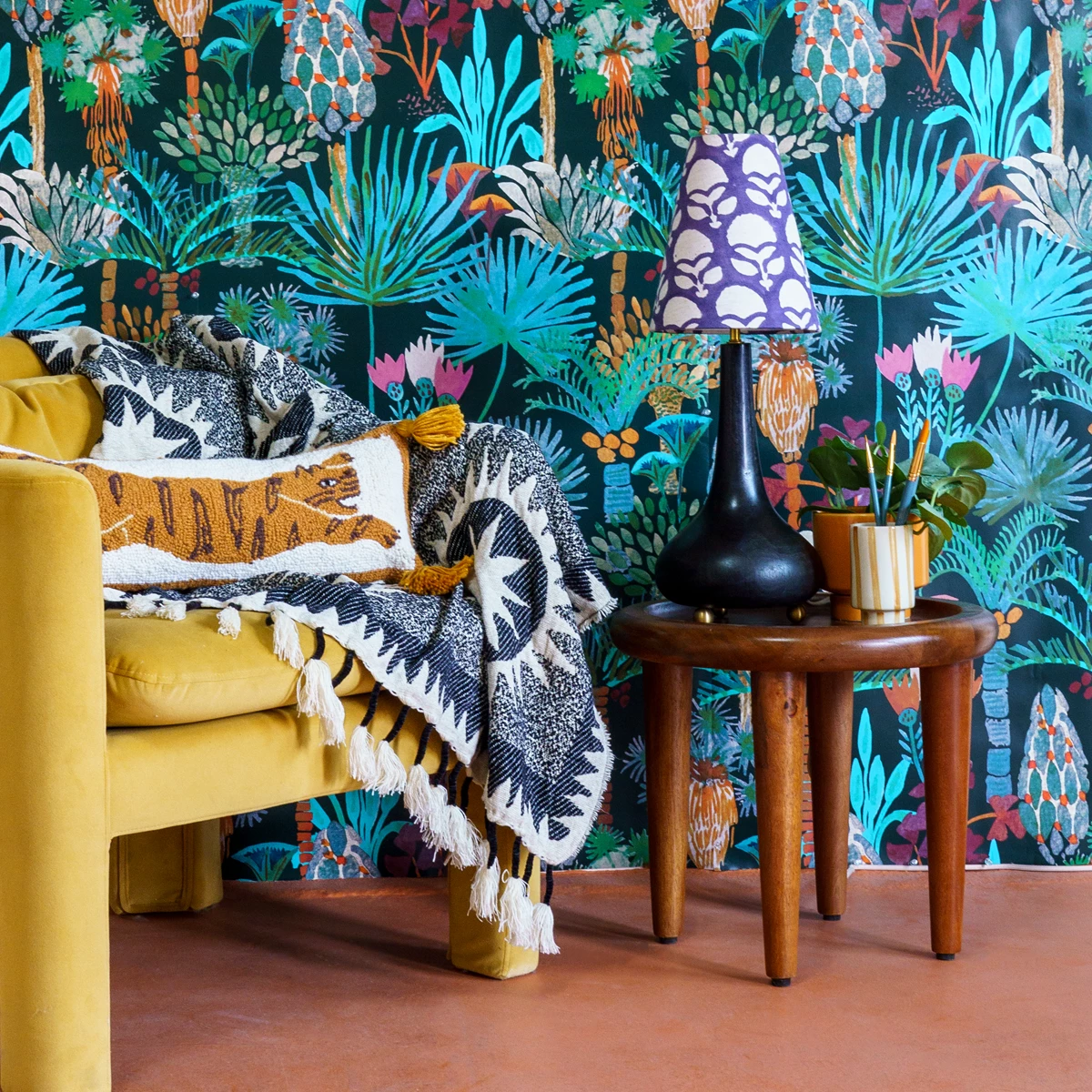 Jungalow® All Lighting Eytan Table Lamp Base In Black By Like A Lion™ 3 Jungalow® All Lighting Eytan Table Lamp Base In Black By Like A Lion™