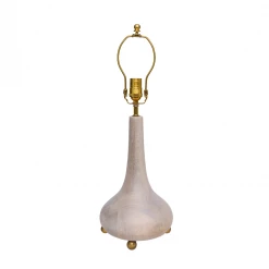 Jungalow® All Lighting Eytan Table Lamp Base In Grey Wash By Like A Lion™