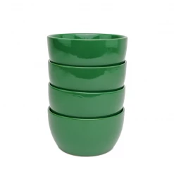 Tabletop + Kitchen Tierra Bowl Set In Green By Jungalow®