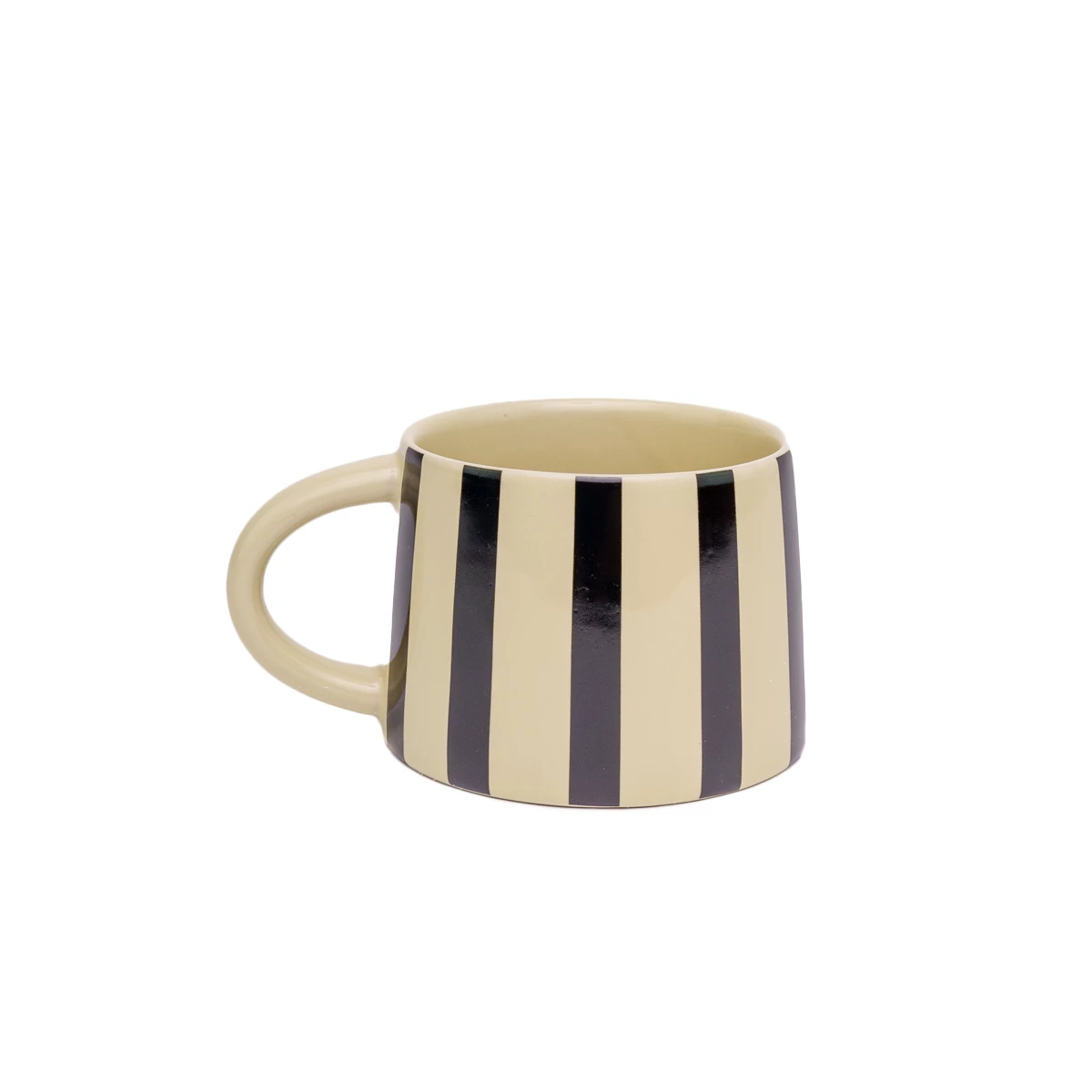 Jungalow® Tierra Striped Mug Set In Black 6 Jungalow® Tierra Striped Mug Set In Black