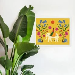 Jungle Safari Art Print By Maheswari Janarthanan Kids