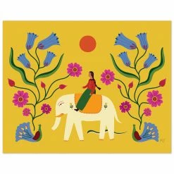 Jungle Safari Art Print By Maheswari Janarthanan Kids