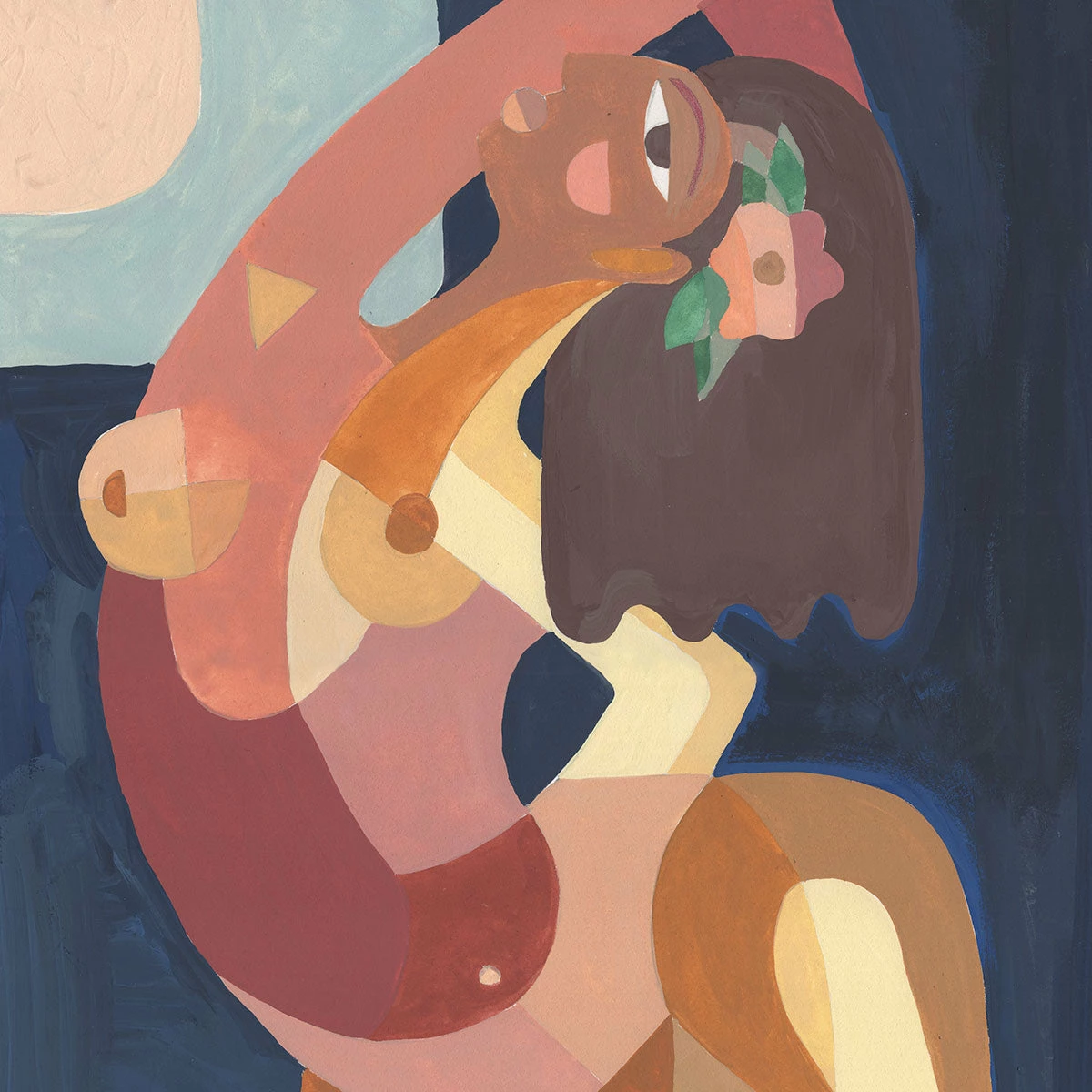 Justina Blakeney® Moon Dance Art Print By Justina Blakeney™ 3 Justina Blakeney® Moon Dance Art Print By Justina Blakeney™