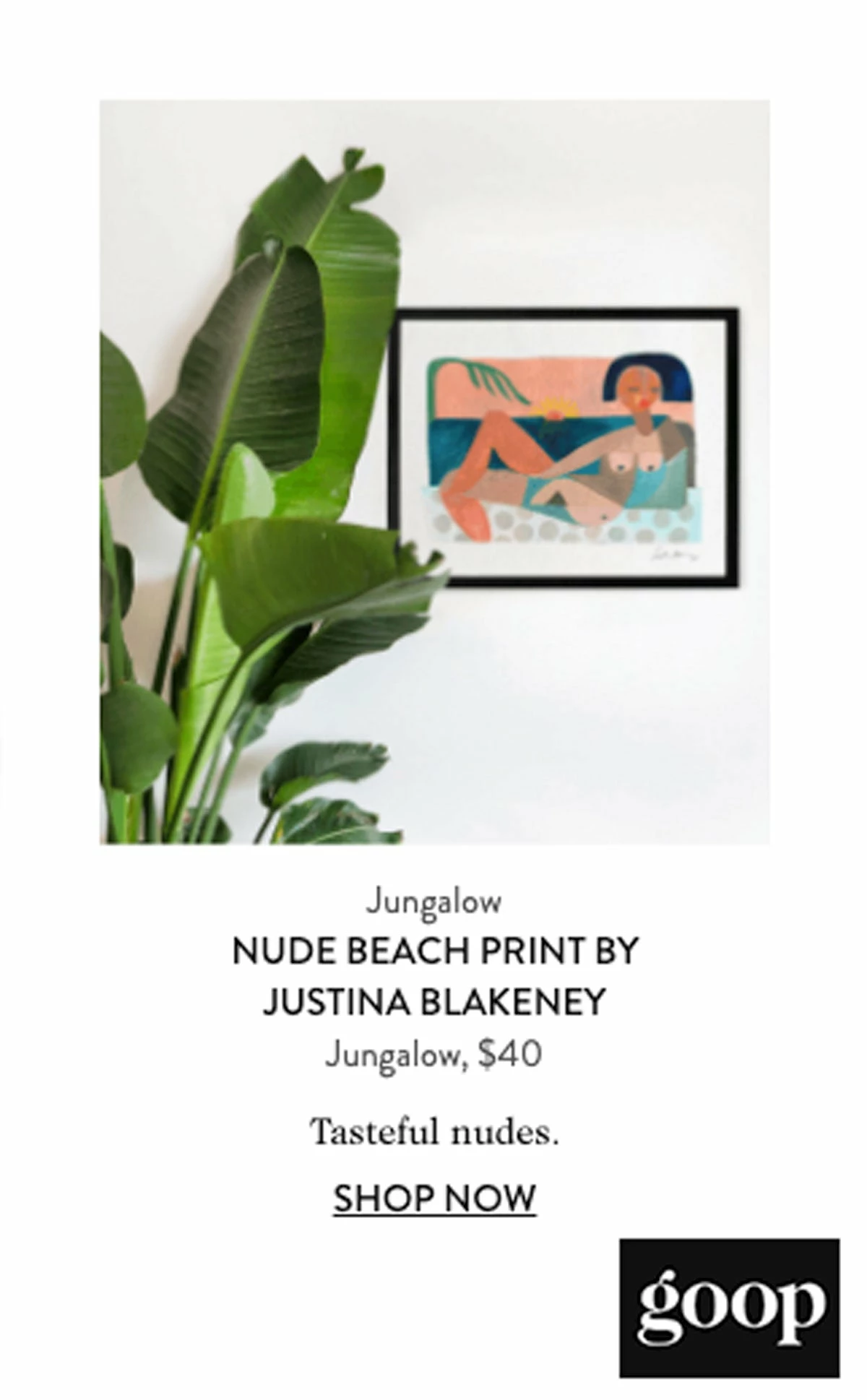 Justina Blakeney® Gifts $100-$250 Nude Beach At Sunset Art Print By Justina Blakeney™ 9 Justina Blakeney® Gifts $100-$250 Nude Beach At Sunset Art Print By Justina Blakeney™