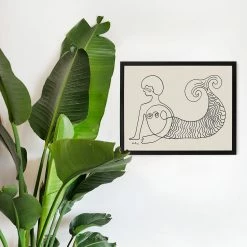 Justina Blakeney® Sisters Of The Sea 1 Art Print By Justina Blakeney™