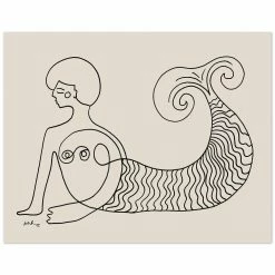 Justina Blakeney® Sisters Of The Sea 1 Art Print By Justina Blakeney™