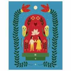 Under The Night Sky Art Print By Maheswari Janarthanan Gifts $100-$250