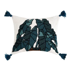 Peking Alocasia Hook Pillow By Jungalow® Hook Pillows