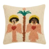 Peking Angels Sing Hook Pillow By Jungalow® Hook Pillows