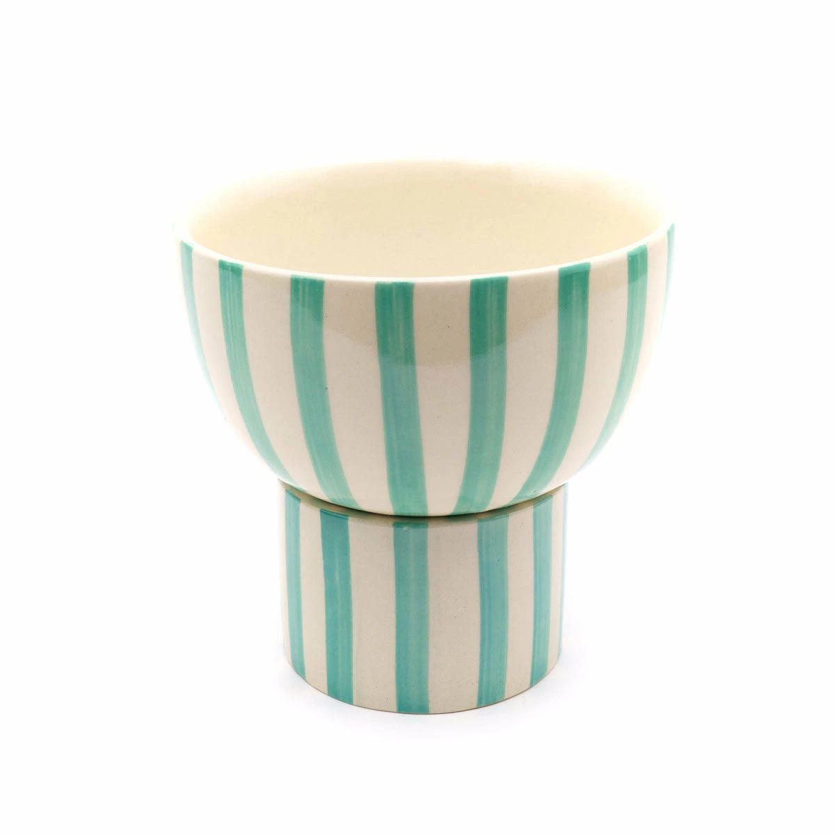 Jungalow® Kaya 2-Piece Ceramic Bowl Planter By Justina Blakeney™ Planters 7 Jungalow® Kaya 2-Piece Ceramic Bowl Planter By Justina Blakeney™ Planters