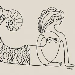 Justina Blakeney® Gifts $100-$250 Sisters Of The Sea 2 Art Print By Justina Blakeney™