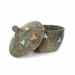 Swahili African Modern Triangle Basket Organization