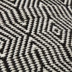 Loloi Rugs Outdoor Pillows Black Patterned Outdoor Pillow