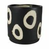 HomArt Black + White Ceramic Planter Planters 1 HomArt Black + White Ceramic Planter Planters