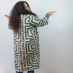 Peking Coats/Robes Hypnotic Quilted Coat By Jungalow®