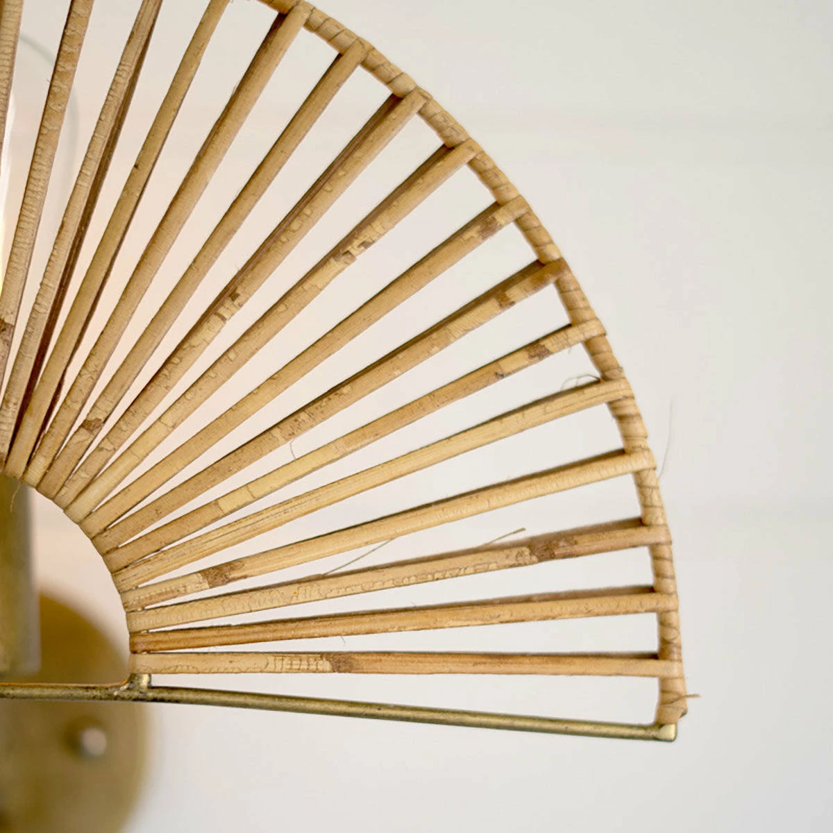 Kalalou Fan Wall Sconce Lamp 5 Kalalou Fan Wall Sconce Lamp