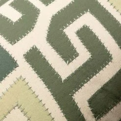 Loloi Rugs Green Stitched Zag Pillow By Justina Blakeney® X Loloi 7 Loloi Rugs Green Stitched Zag Pillow By Justina Blakeney® X Loloi