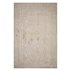 Loloi Rugs Neutral + Solid Rugs Malik Stone Rug By Justina Blakeney® X Loloi