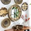 Surya Natural Patterned Woven Mirror 2 Surya Natural Patterned Woven Mirror