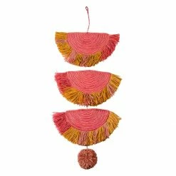AAA Coral Sunset Raffia Wall Hanging All Décor & Mirrors