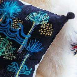 Loloi Rugs Playa Noche Pom Pom Pillow By Justina Blakeney® X Loloi 5 Loloi Rugs Playa Noche Pom Pom Pillow By Justina Blakeney® X Loloi