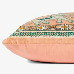 Loloi Rugs All Pillows Peach Ele Pillow By Justina Blakeney® X Loloi 8 Loloi Rugs All Pillows Peach Ele Pillow By Justina Blakeney® X Loloi