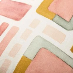 Loloi Rugs Sunset Watercolor Tassel Pillow