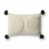 Loloi Rugs Monster Round Lumbar Pillow By Justina Blakeney® X Loloi All Pillows