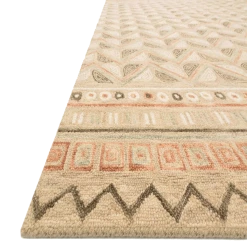 Loloi Rugs Priti Taupe Rug By Justina Blakeney® X Loloi