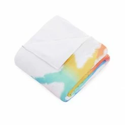 Peking Kids Rainbow Tie Dye Quilt Set By Ampersand