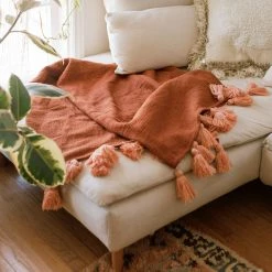 Jungalow® Sol Natural Dyed Throw Blankets By Like A Lion™