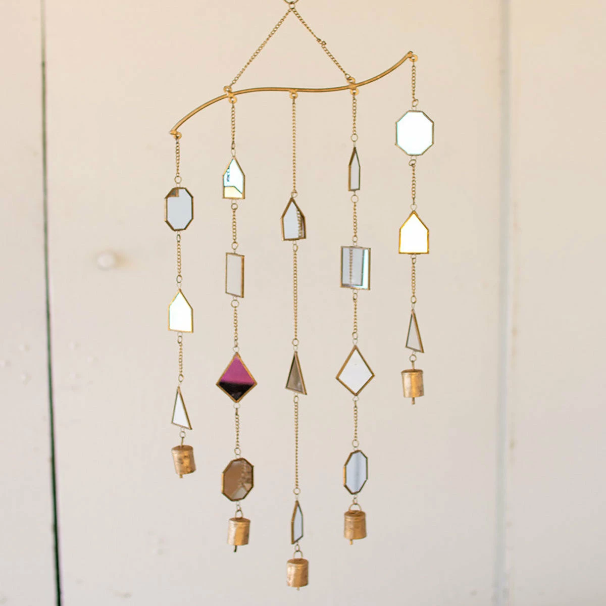 Kalalou Geo Mirrored Suncatcher All Décor & Mirrors 3 Kalalou Geo Mirrored Suncatcher All Décor & Mirrors