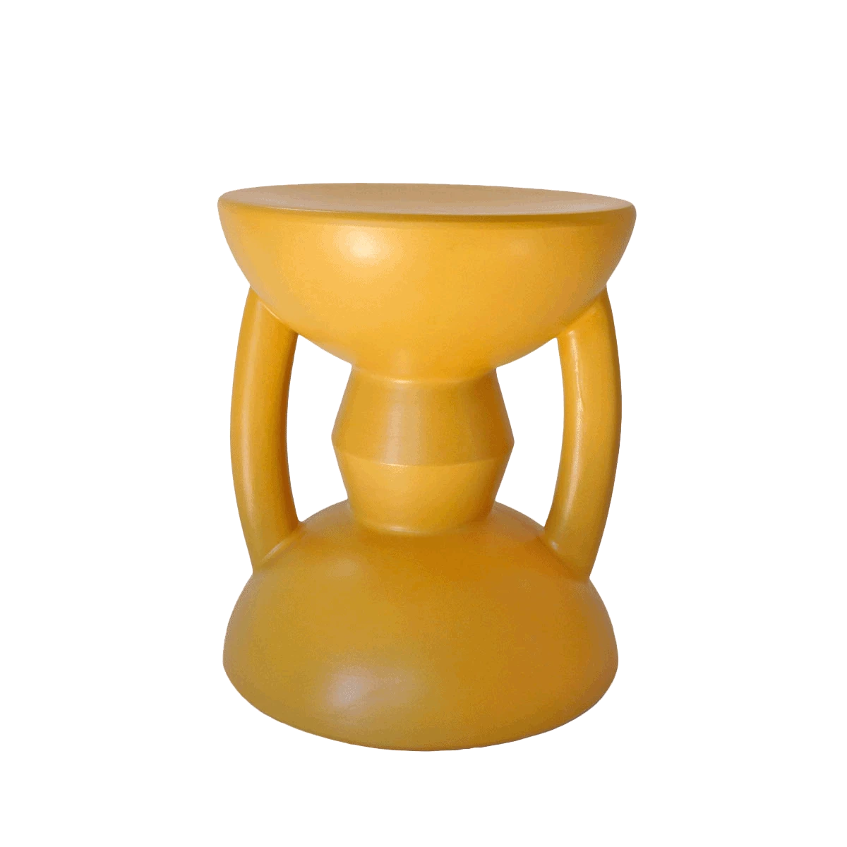 Jungalow® Sunflower Mali Hourglass Stool By Justina Blakeney™ New 3 Jungalow® Sunflower Mali Hourglass Stool By Justina Blakeney™ New